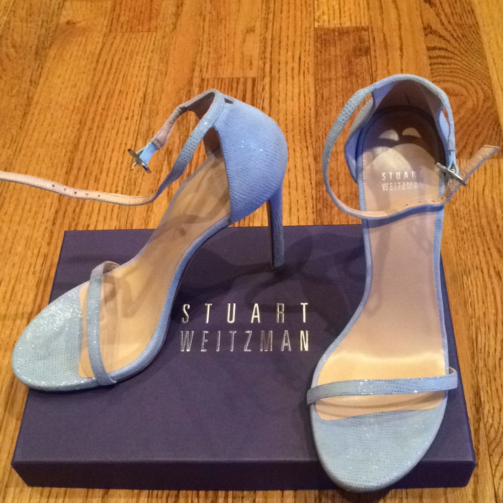 Stuart Weitzman Nudist Nappa Sandal